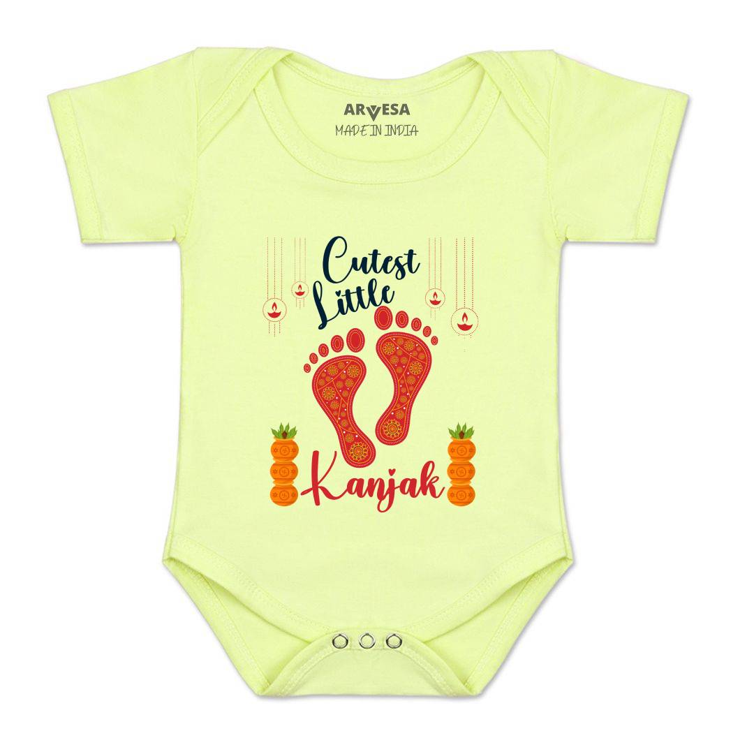 Arvesa Design-1087  Dussehra Navratri Durga My First Baby Boy and Baby Girl Dress .