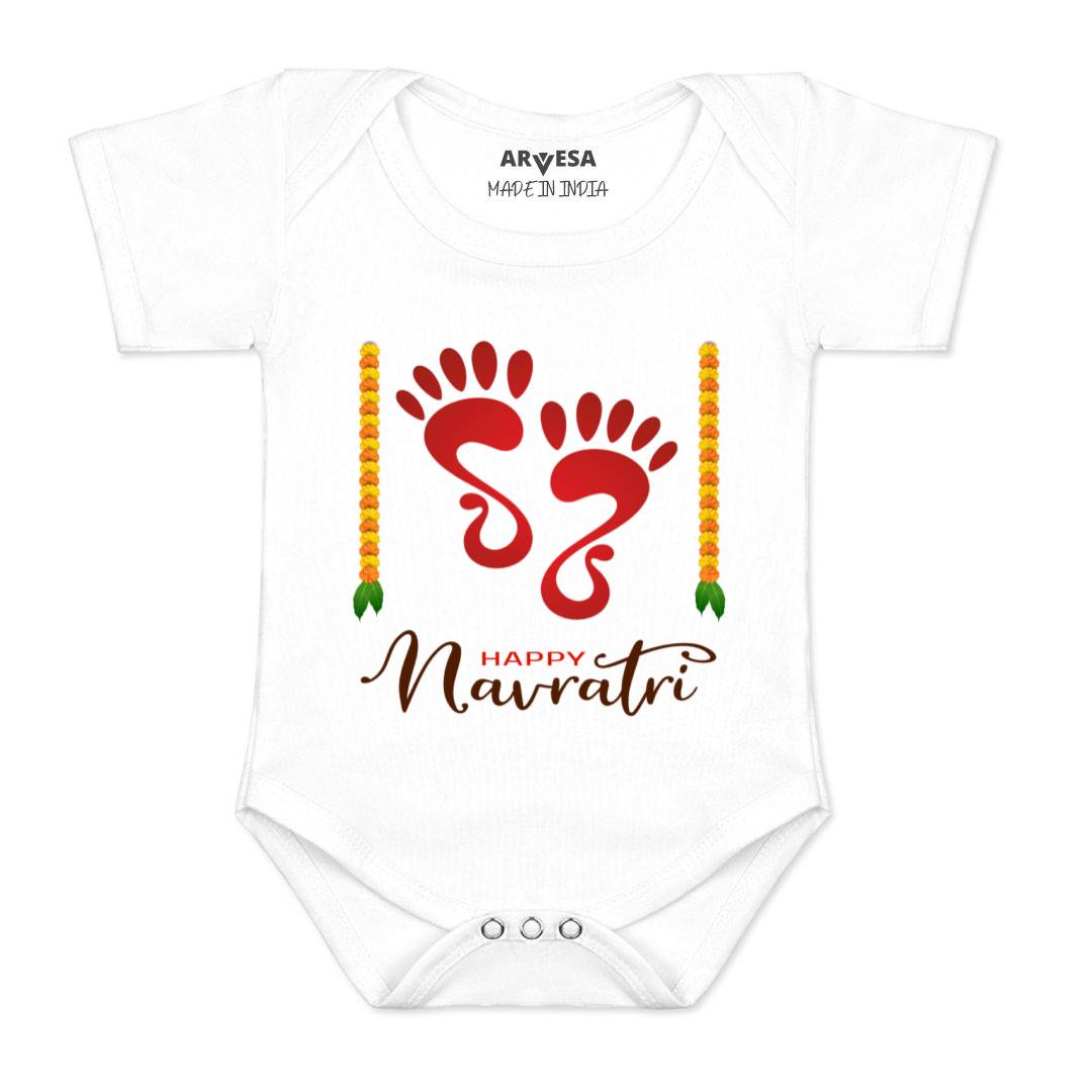 Arvesa Design-1088  Dussehra Navratri Durga My First Baby Boy and Baby Girl Dress .