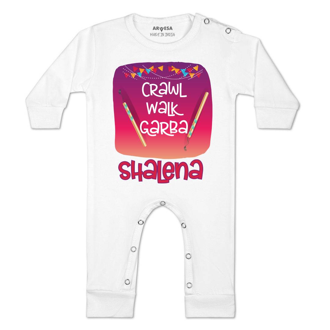 Arvesa Crawl Walk Garba Baby Boy & Girl Dress