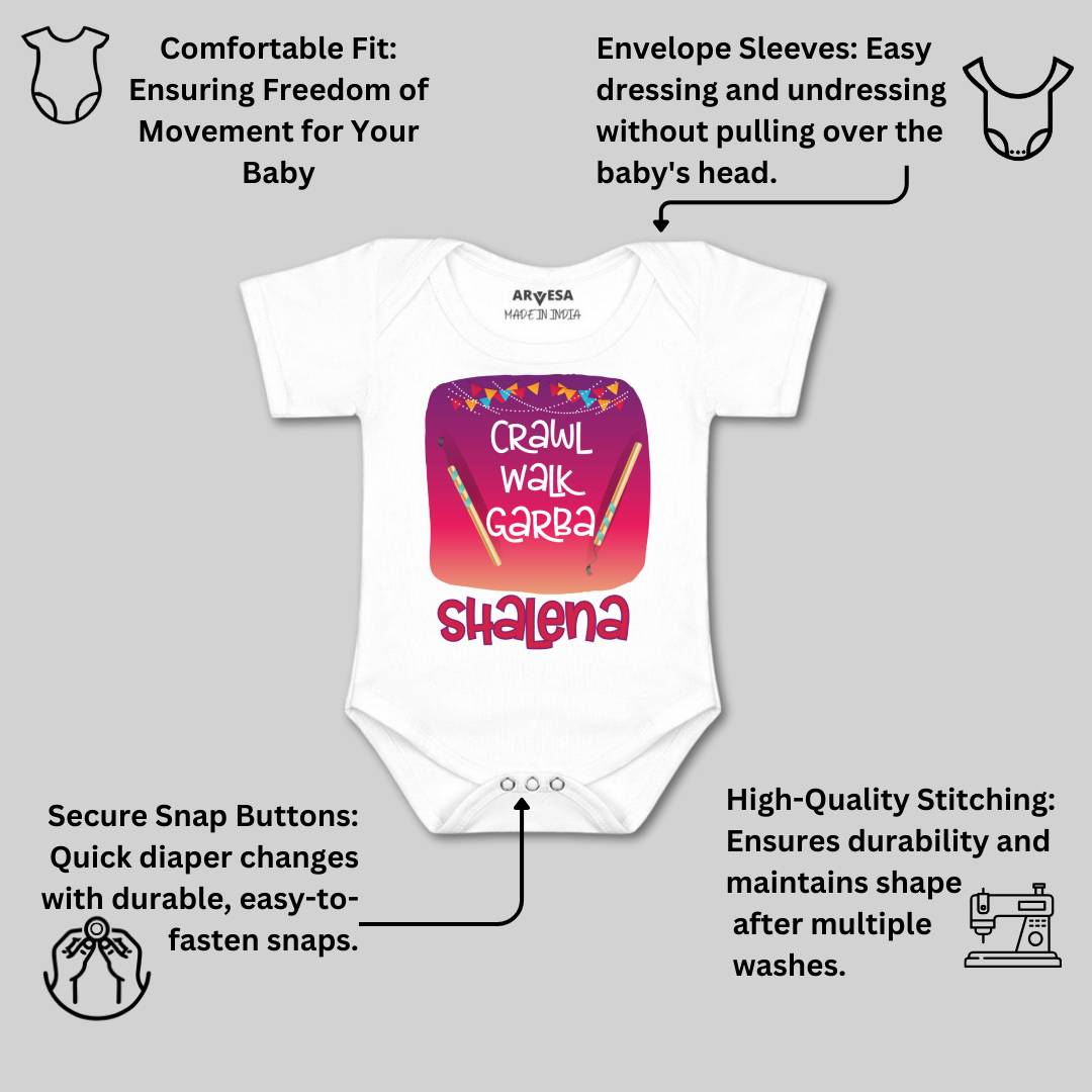 Arvesa Crawl Walk Garba Baby Boy & Girl Dress