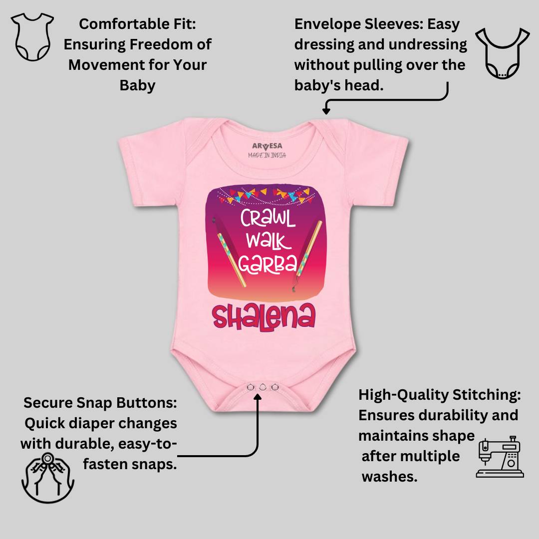 Arvesa Crawl Walk Garba Baby Boy & Girl Dress