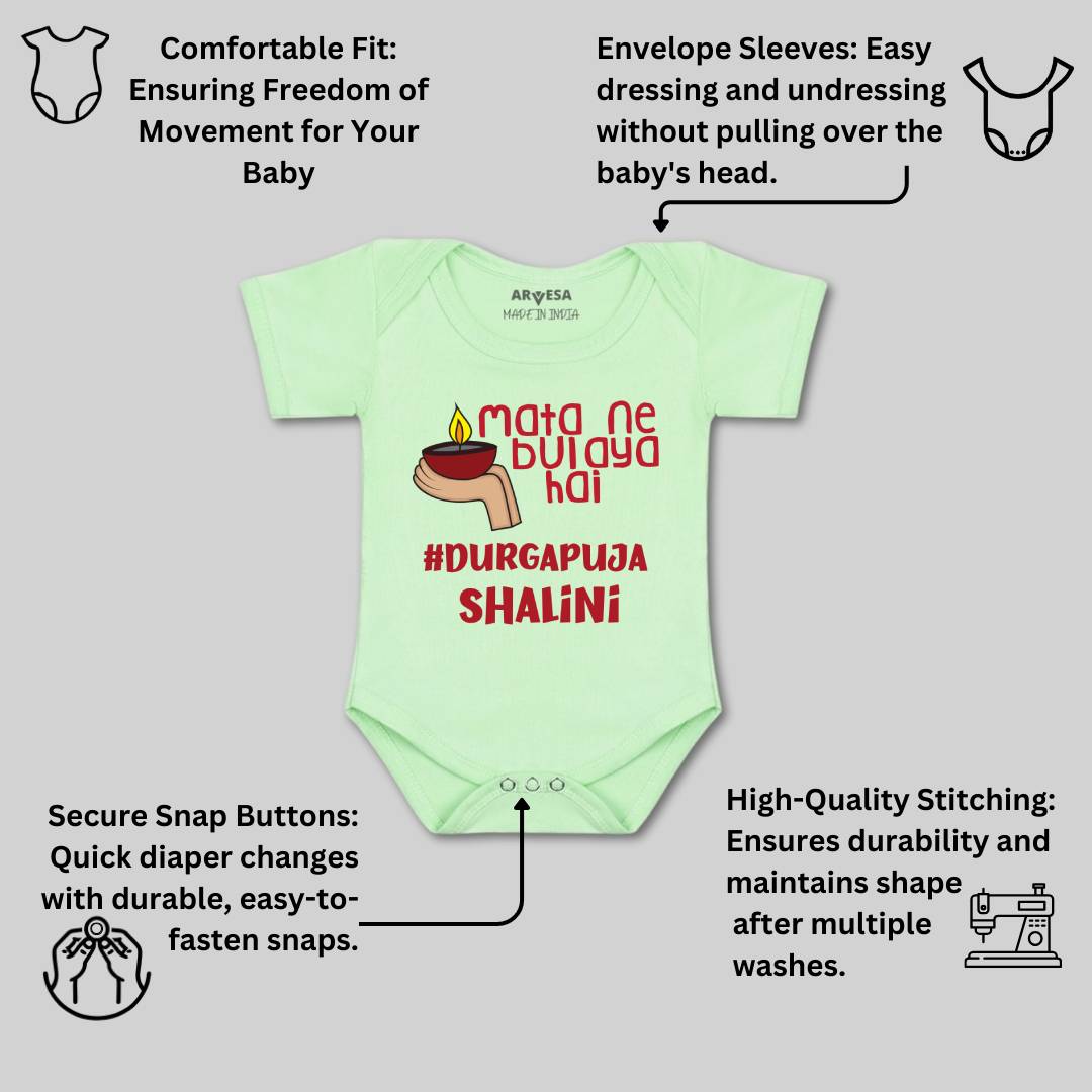 Arvesa Durga Puja Baby Boy & Girl Dress