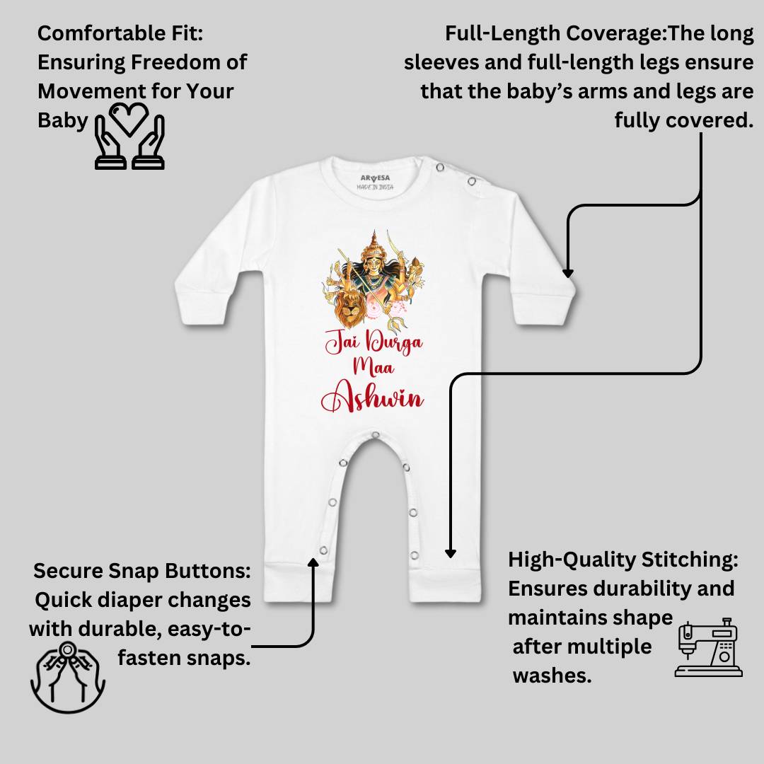 Arvesa Jai Durga Maa Baby Boy & Girl Dress