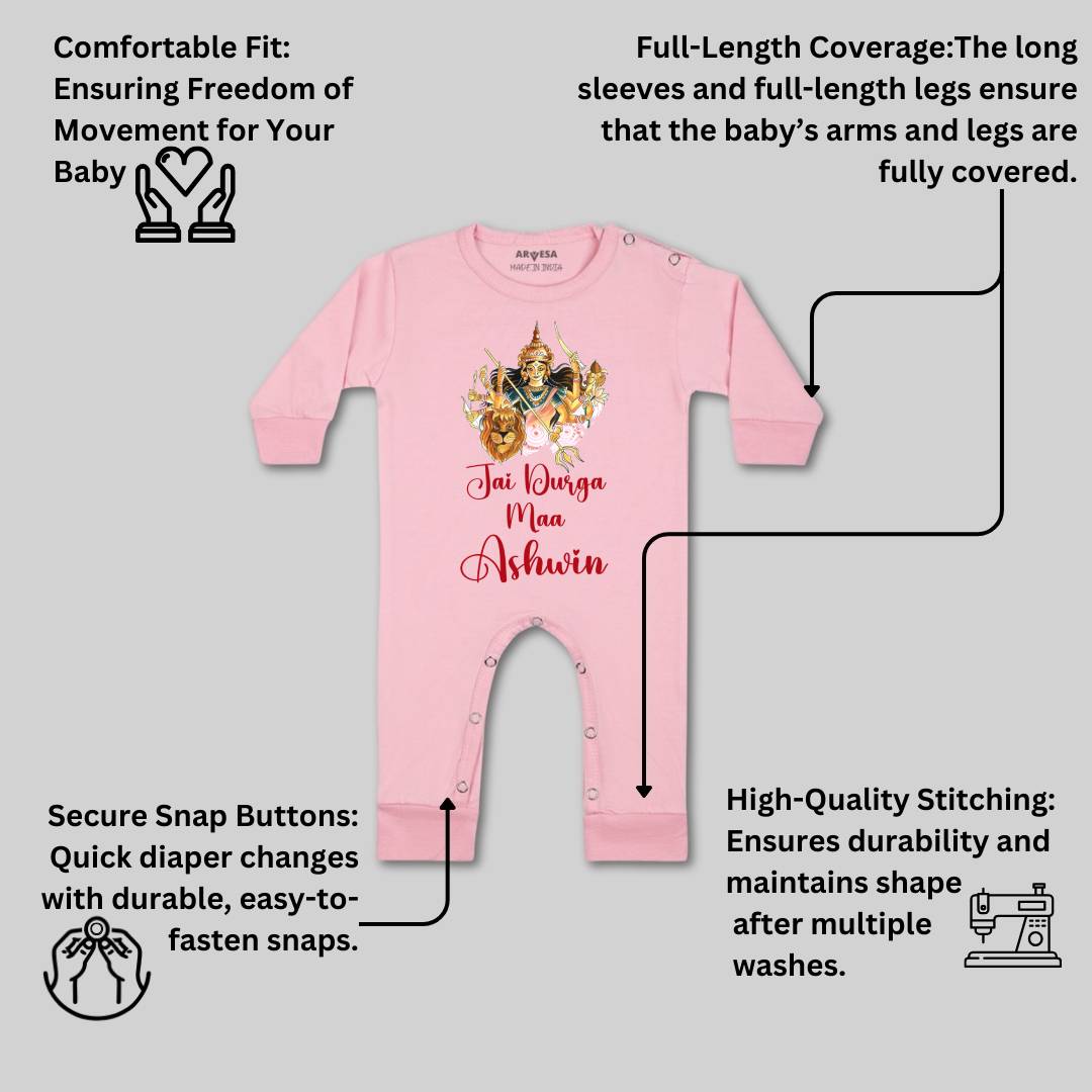 Arvesa Jai Durga Maa Baby Boy & Girl Dress
