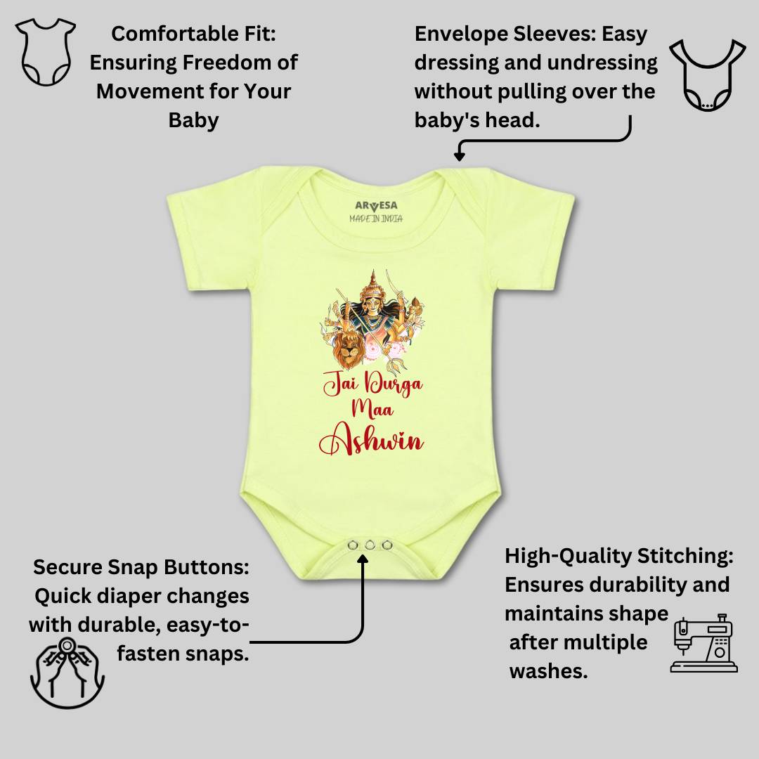 Arvesa Jai Durga Maa Baby Boy & Girl Dress