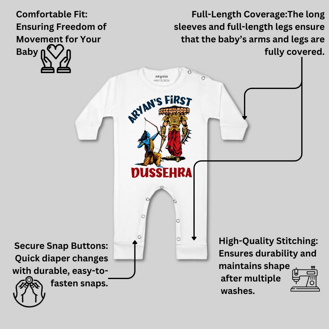Arvesa My First Dussehra Baby Boy & Girl Dress