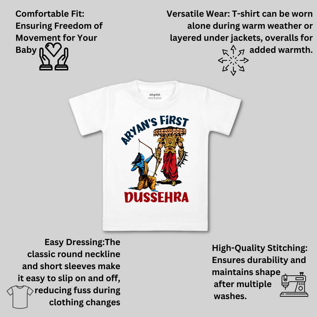 Arvesa My First Dussehra Baby Boy & Girl Dress