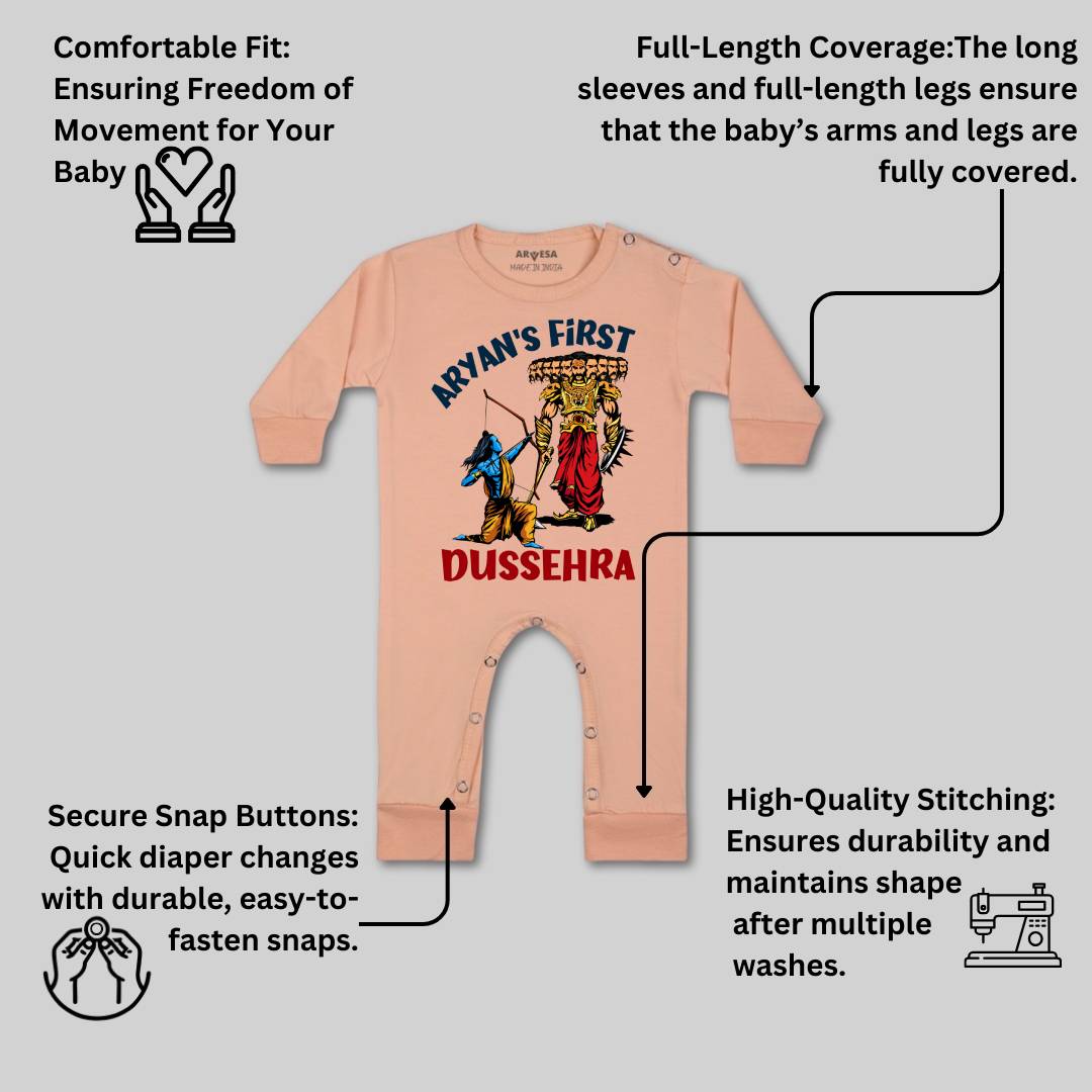 Arvesa My First Dussehra Baby Boy & Girl Dress