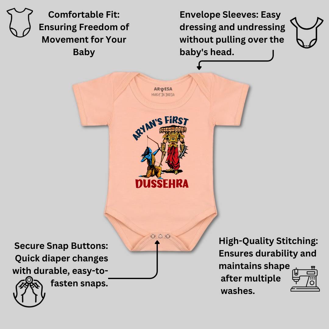 Arvesa My First Dussehra Baby Boy & Girl Dress