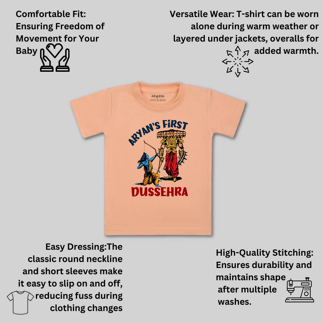 Arvesa My First Dussehra Baby Boy & Girl Dress
