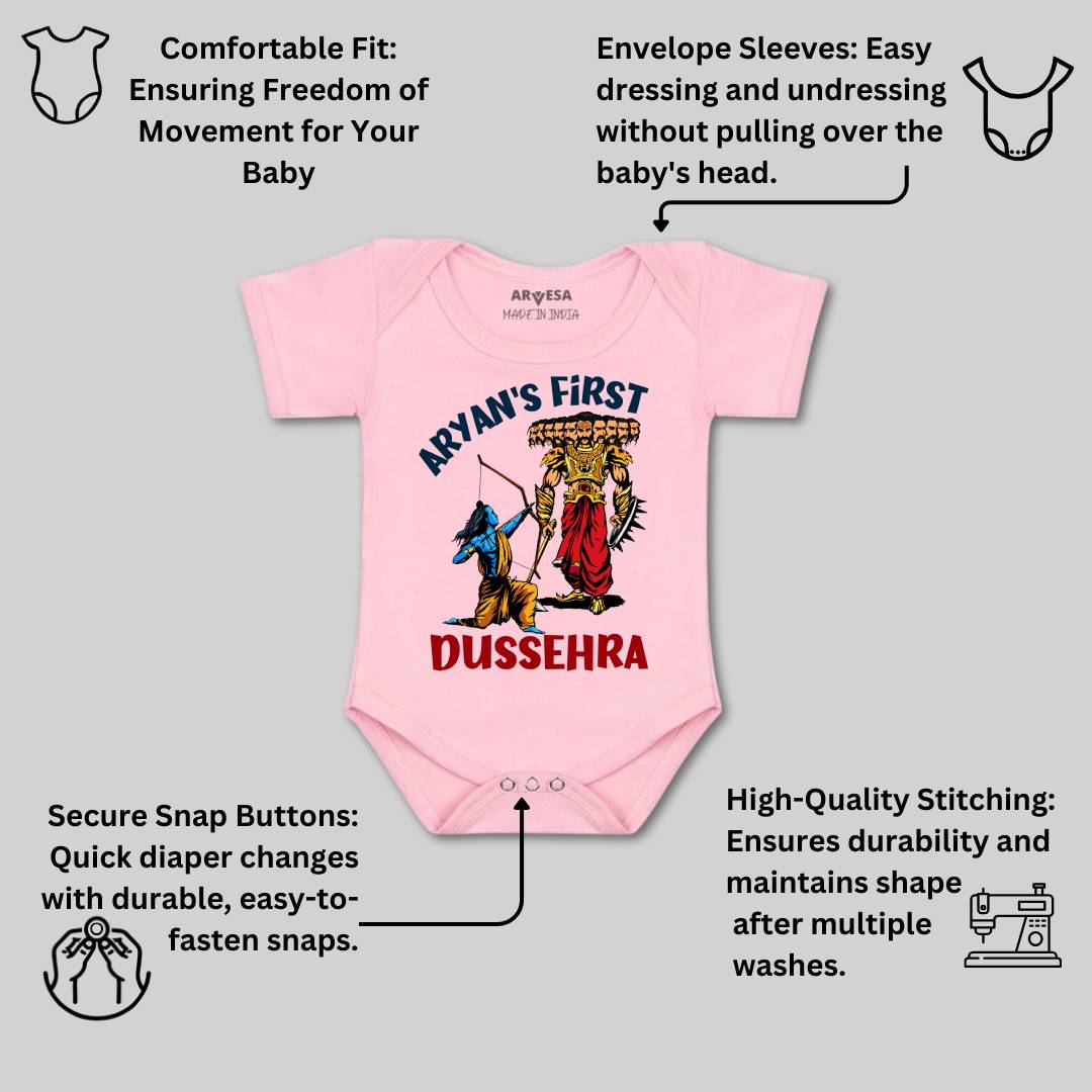 Arvesa My First Dussehra Baby Boy & Girl Dress