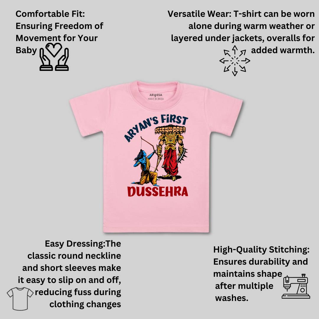Arvesa My First Dussehra Baby Boy & Girl Dress