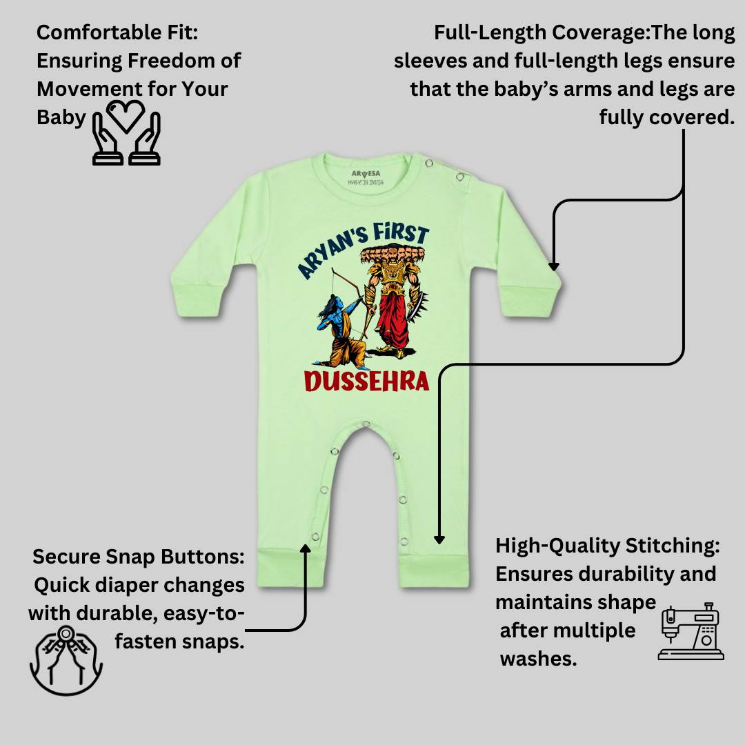 Arvesa My First Dussehra Baby Boy & Girl Dress