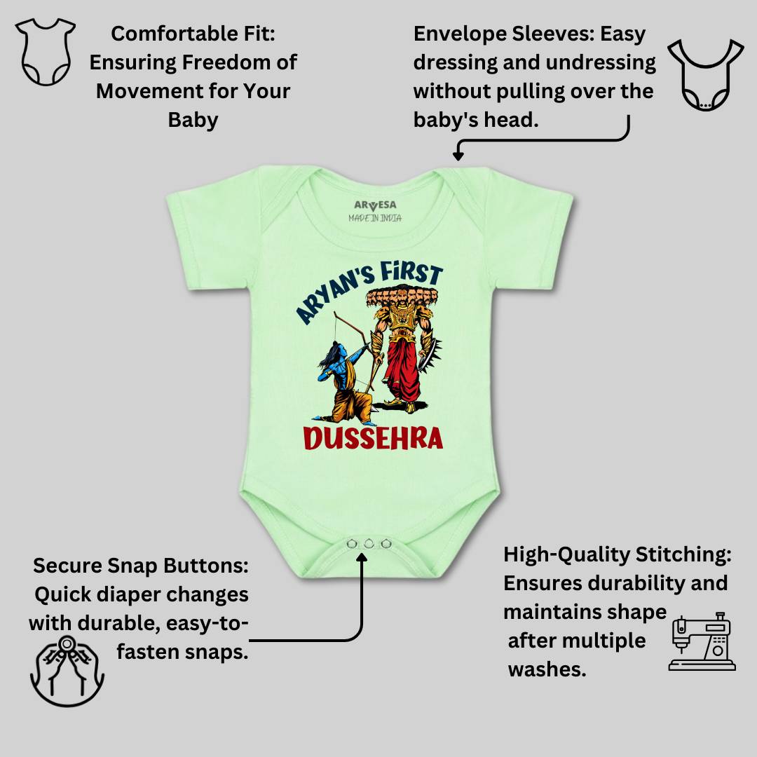 Arvesa My First Dussehra Baby Boy & Girl Dress