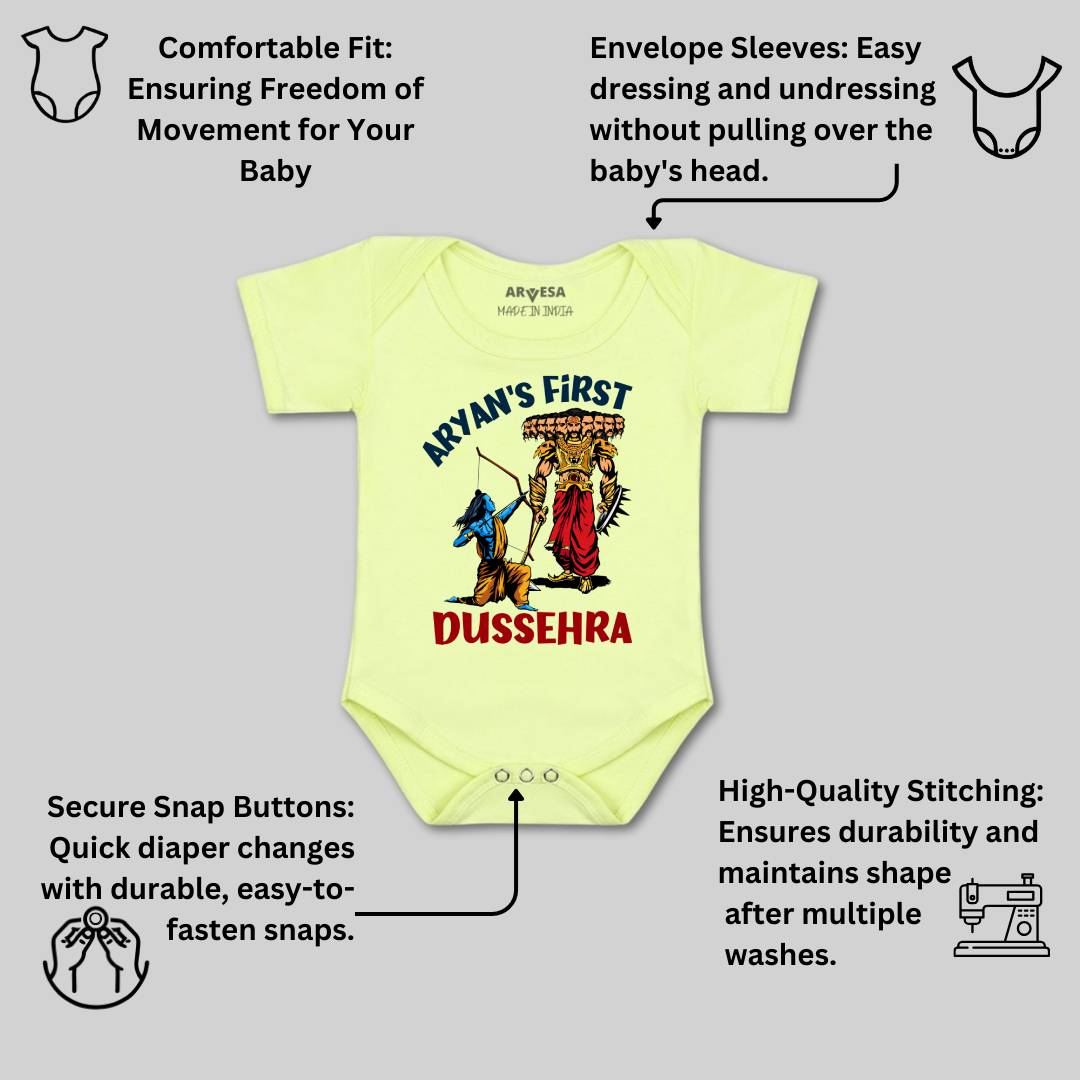 Arvesa My First Dussehra Baby Boy & Girl Dress