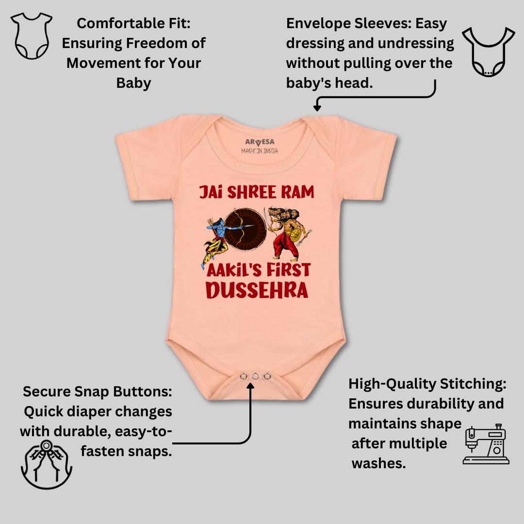 Arvesa My First Dussehra Baby Boy & Girl Dress