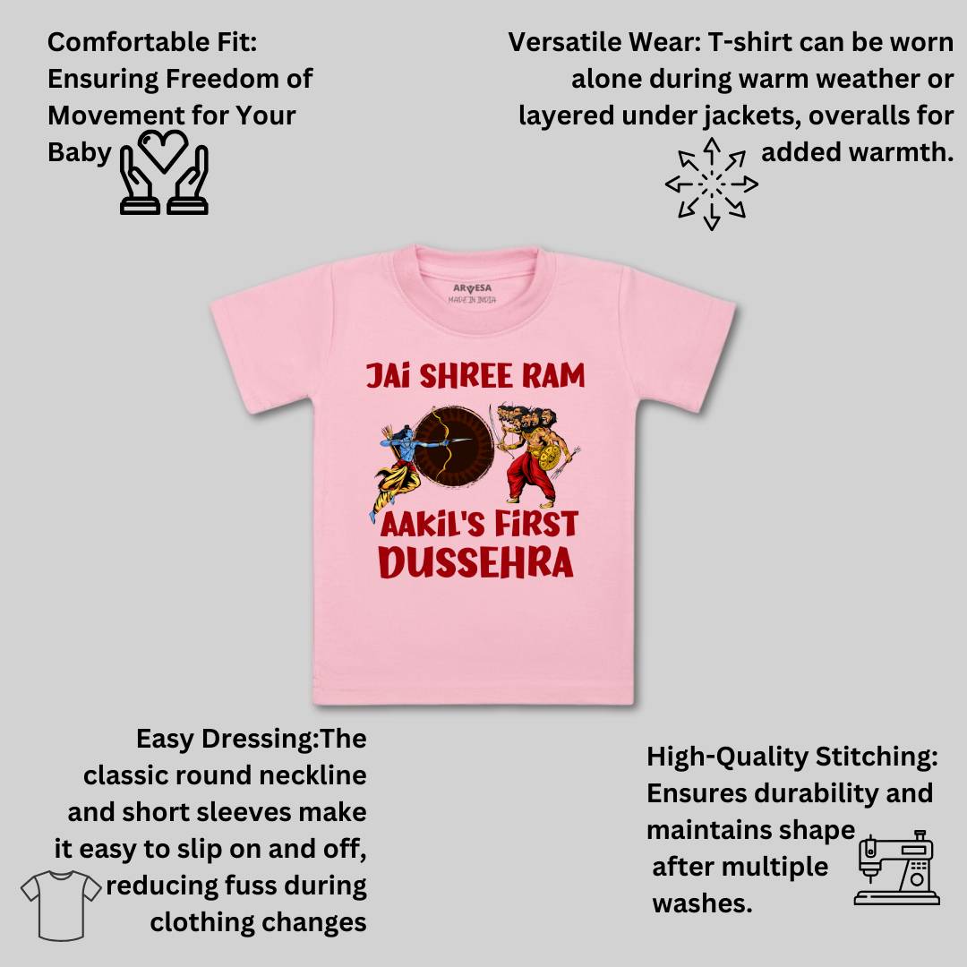 Arvesa My First Dussehra Baby Boy & Girl Dress