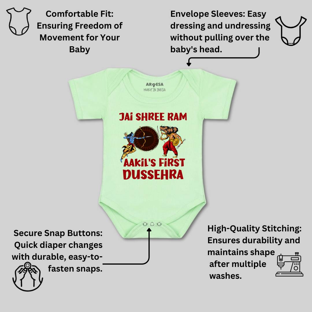 Arvesa My First Dussehra Baby Boy & Girl Dress