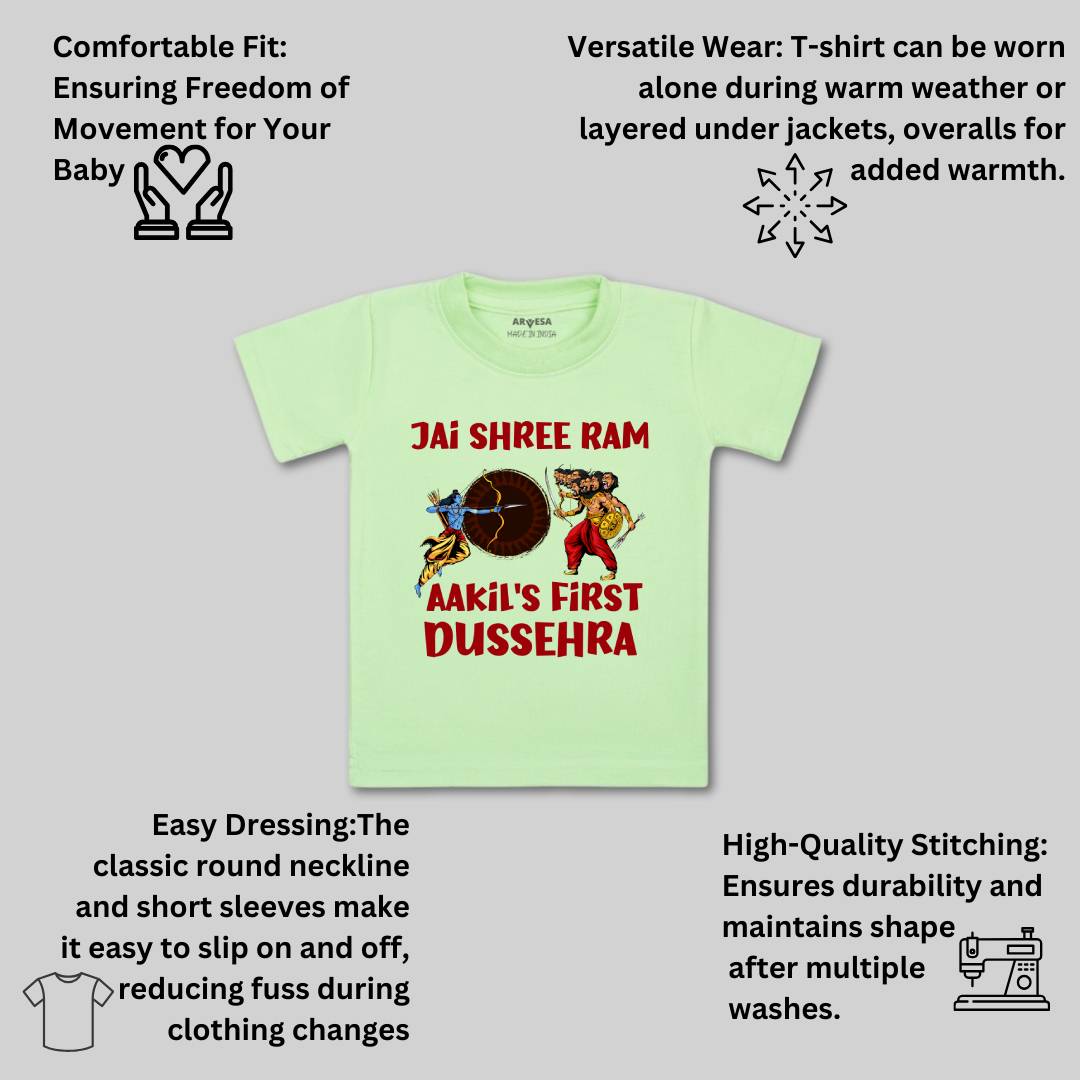 Arvesa My First Dussehra Baby Boy & Girl Dress