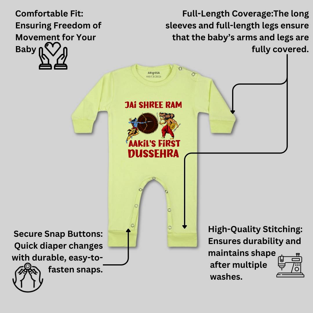 Arvesa My First Dussehra Baby Boy & Girl Dress