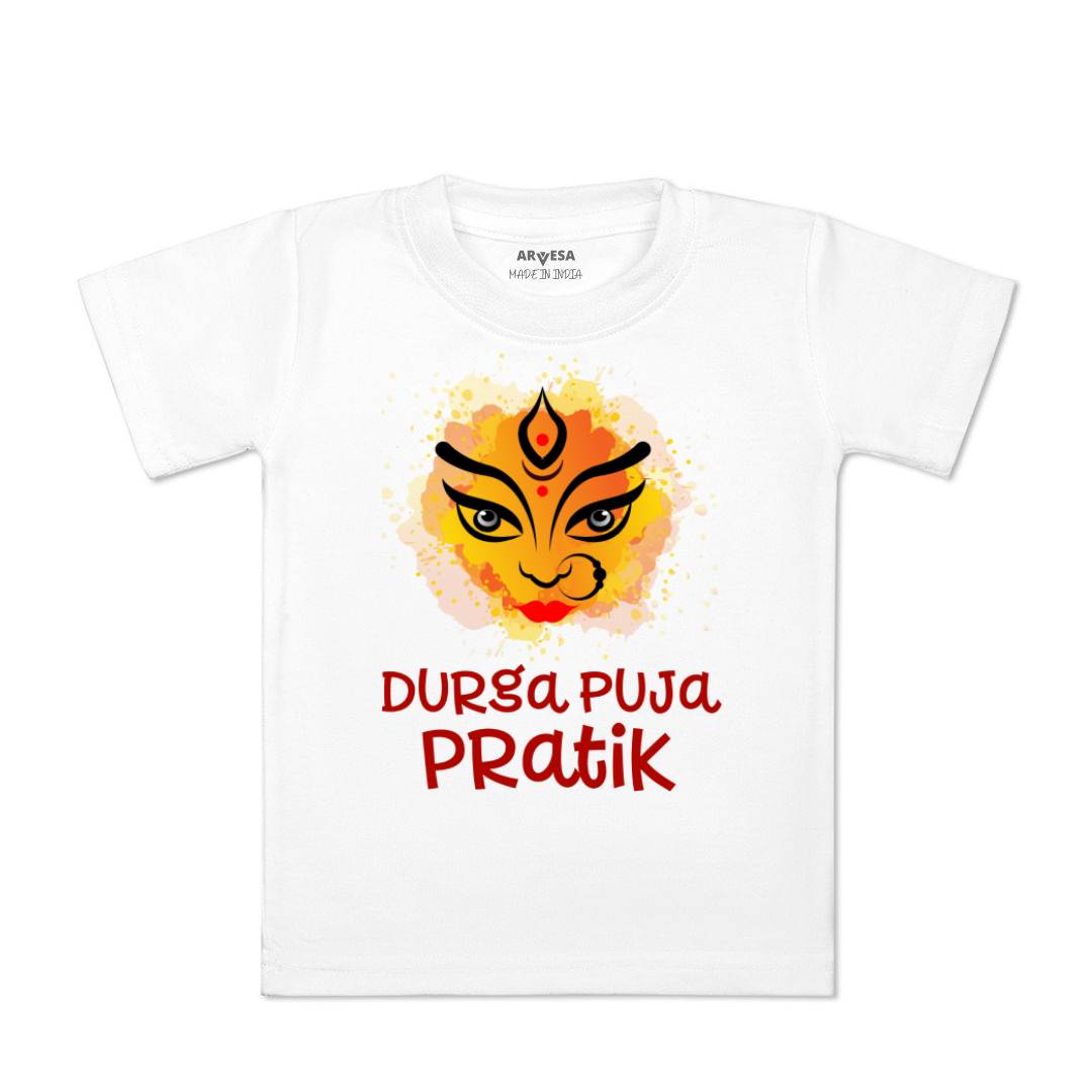 Arvesa Durga Puja Baby Boy & Girl Dress