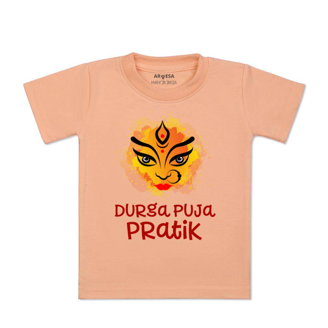 Arvesa Durga Puja Baby Boy & Girl Dress