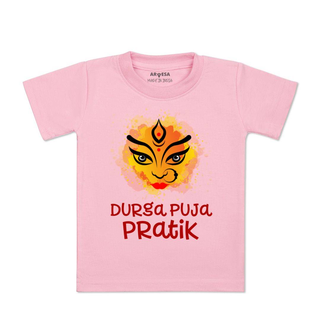 Arvesa Durga Puja Baby Boy & Girl Dress
