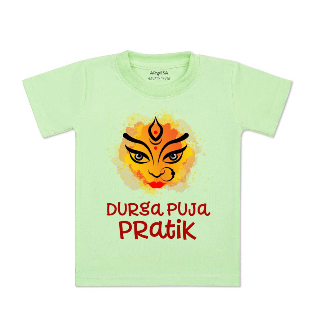 Arvesa Durga Puja Baby Boy & Girl Dress
