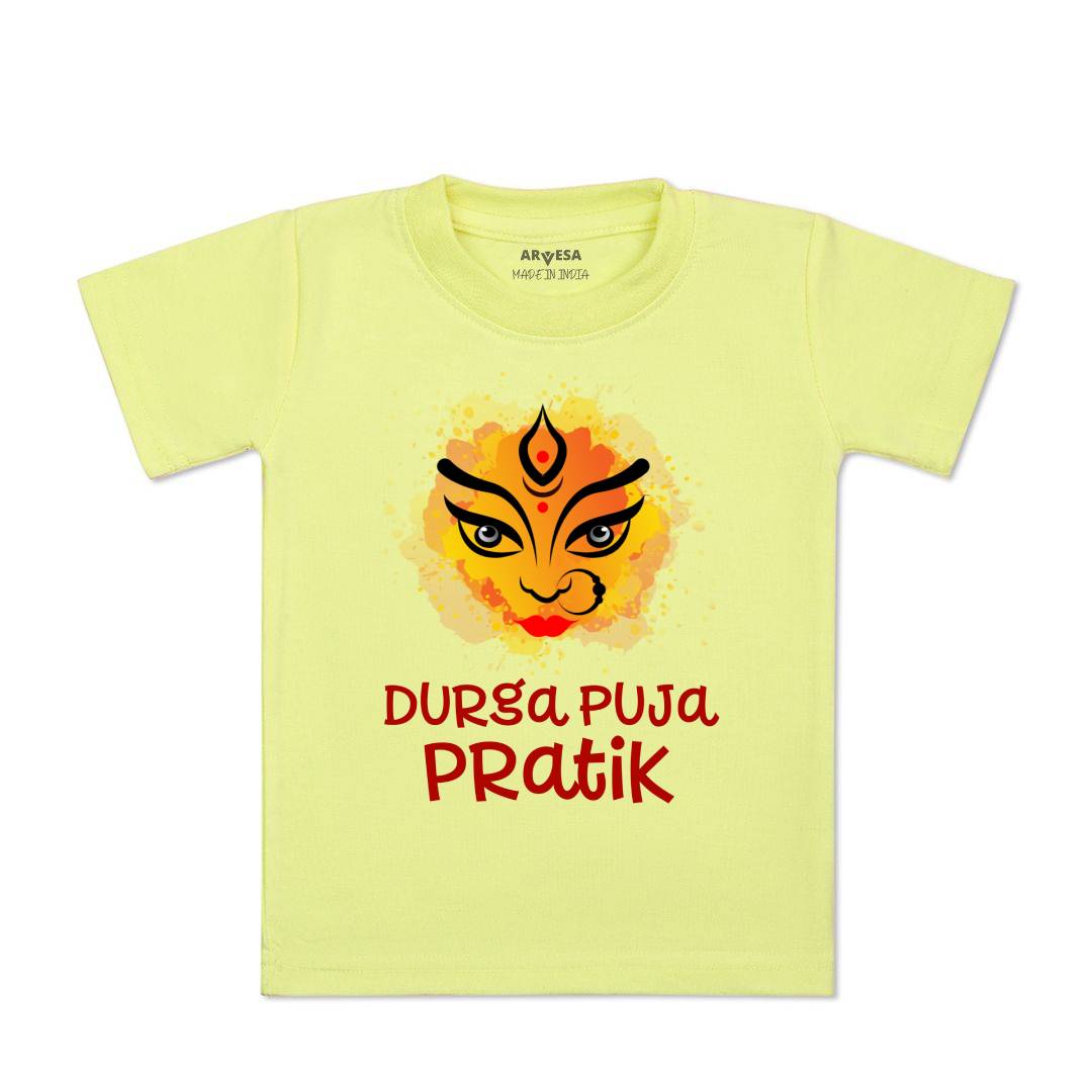Arvesa Durga Puja Baby Boy & Girl Dress
