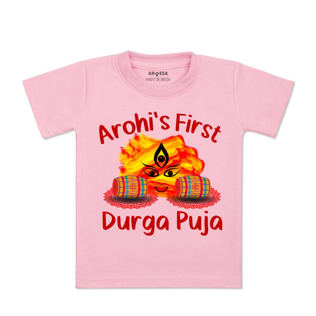 Arvesa My First Durga Puja Baby Boy & Girl Dress
