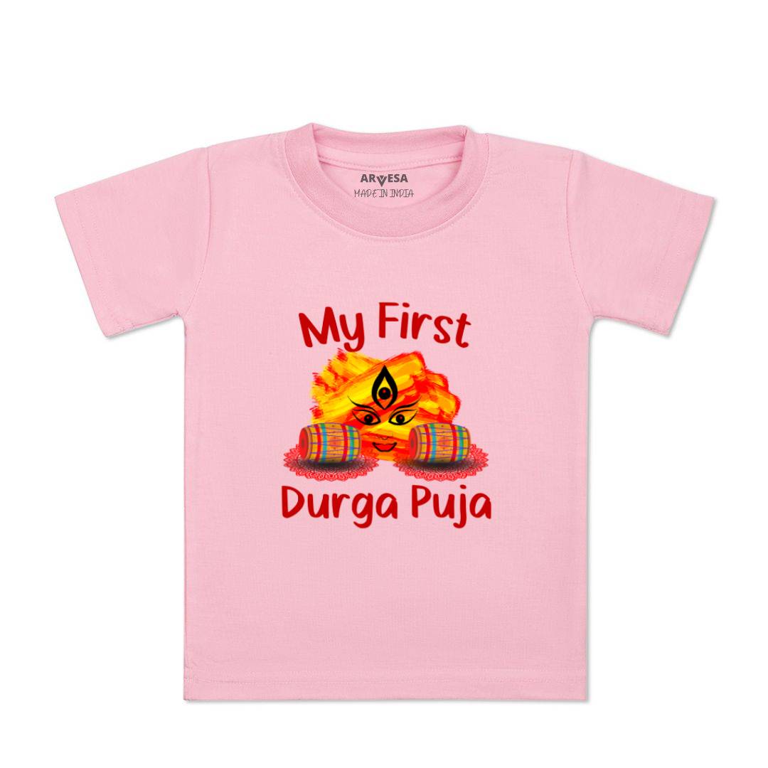 Arvesa Design-1101  Dussehra Navratri Durga My First Baby Boy and Baby Girl Dress .