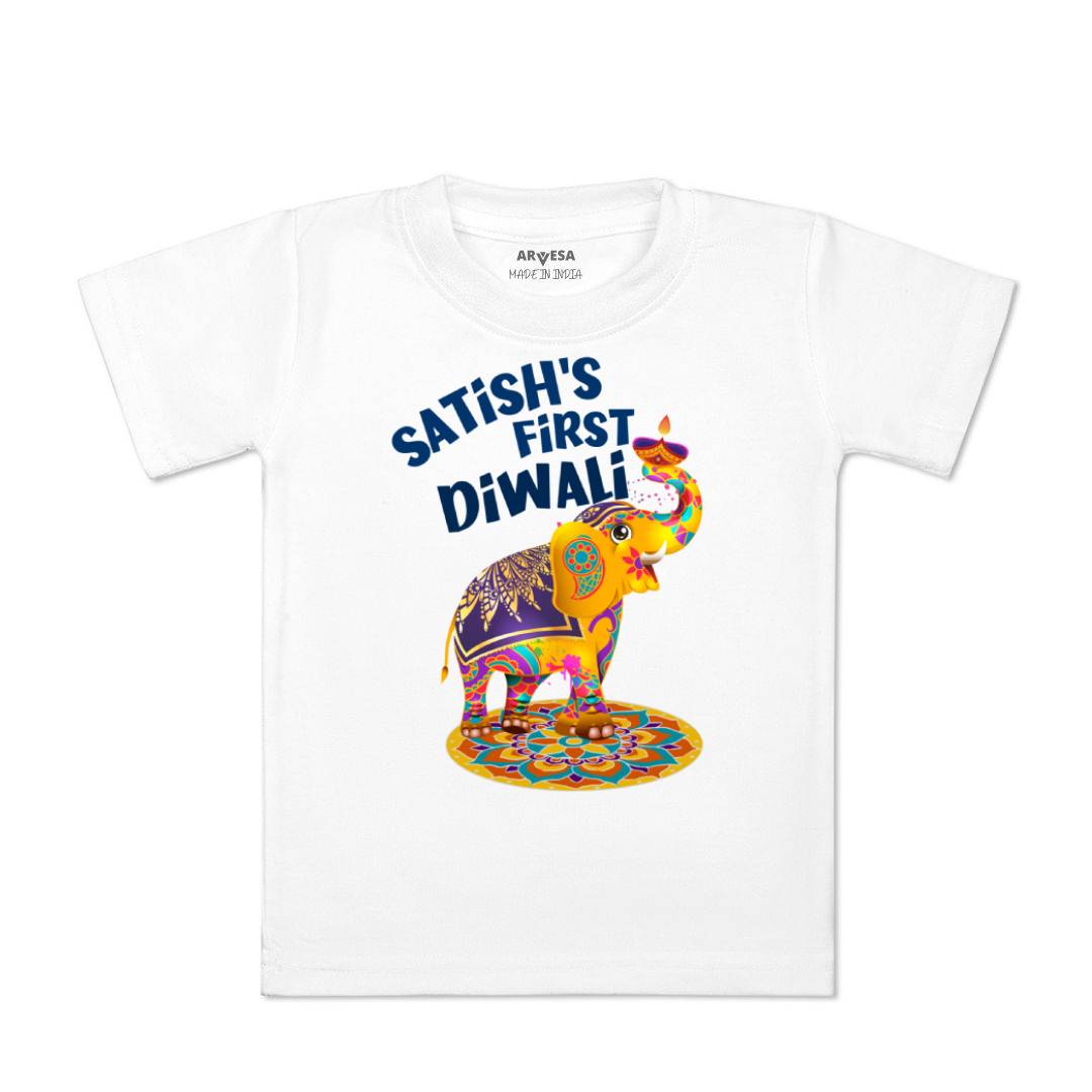 Arvesa My First Diwali  Baby Boy & Girl Dress