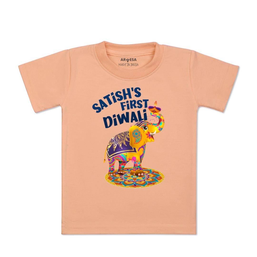 Arvesa My First Diwali  Baby Boy & Girl Dress