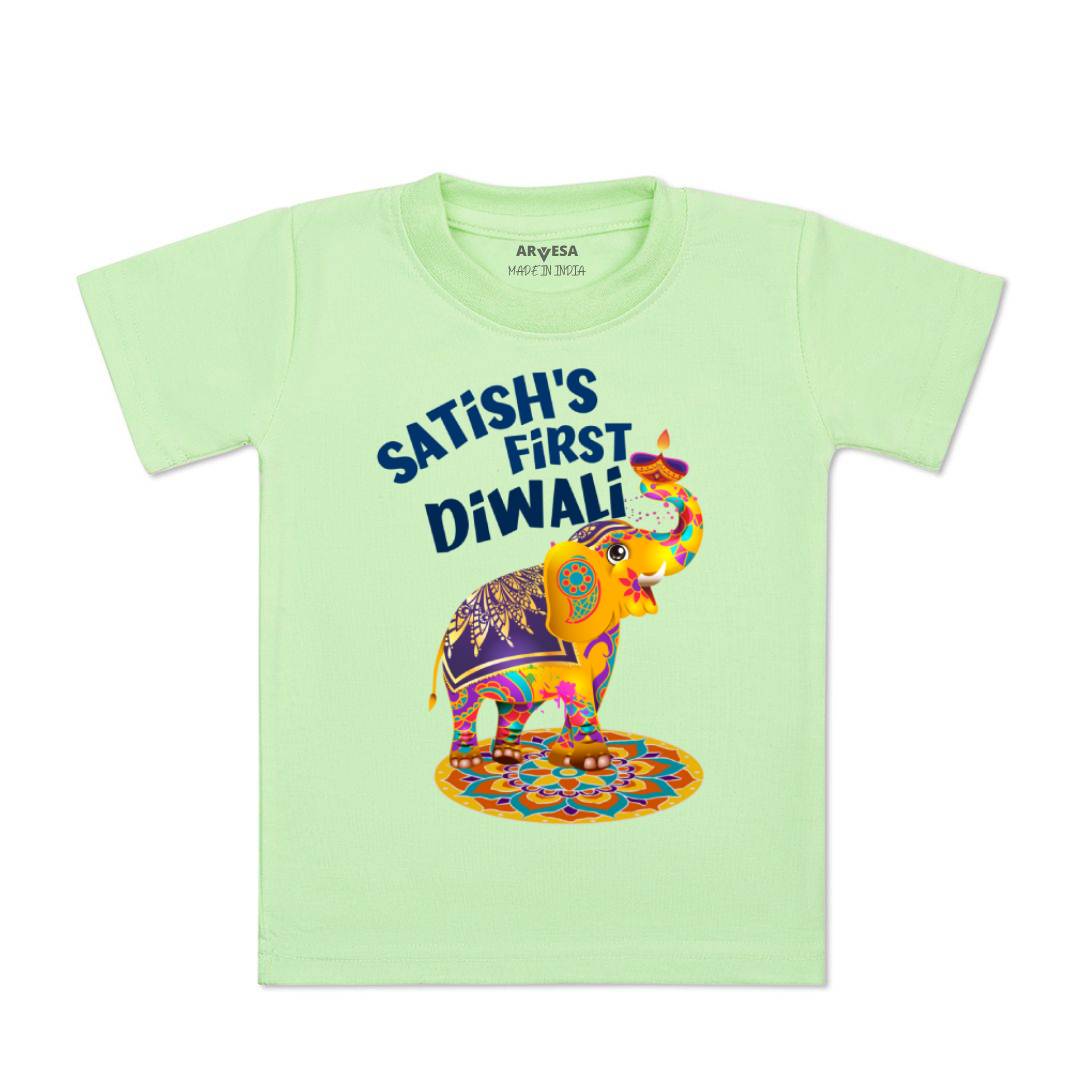 Arvesa My First Diwali  Baby Boy & Girl Dress