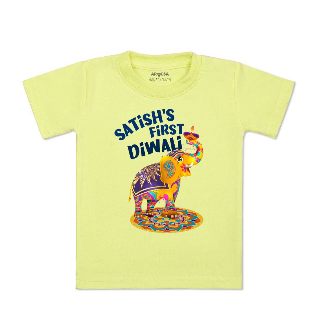 Arvesa My First Diwali  Baby Boy & Girl Dress