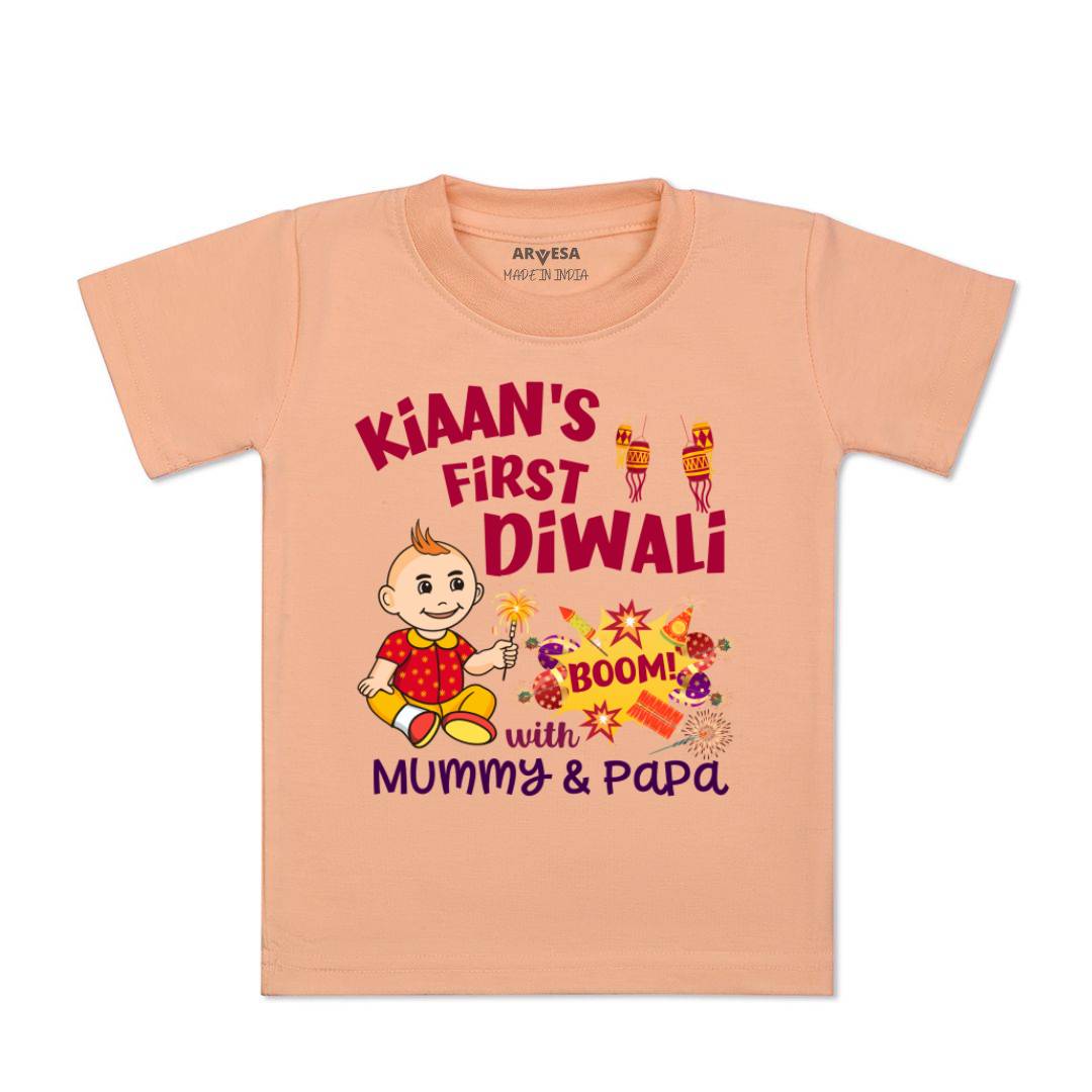 Arvesa My First Diwali  Baby Boy & Girl Dress