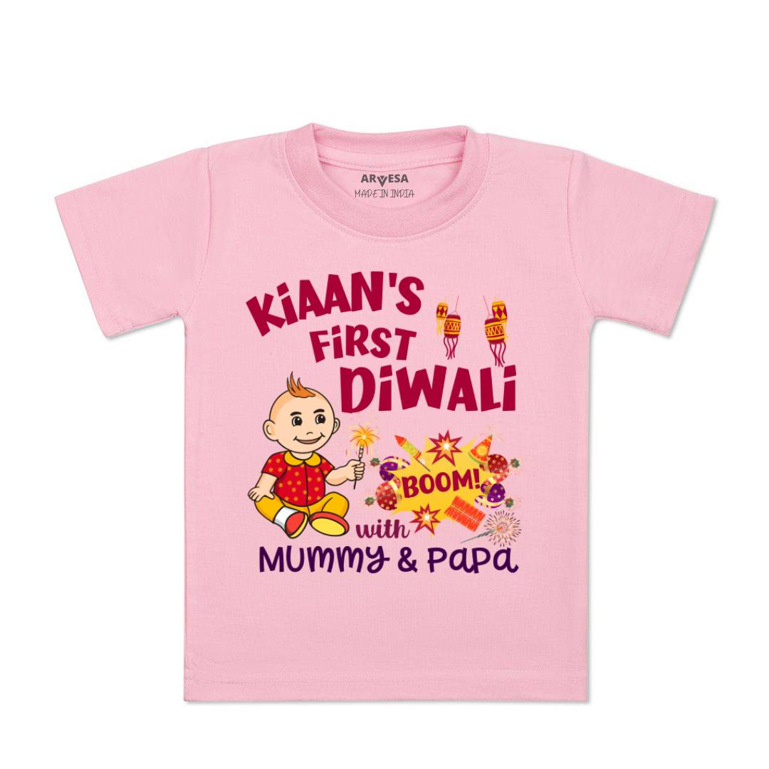 Arvesa My First Diwali  Baby Boy & Girl Dress