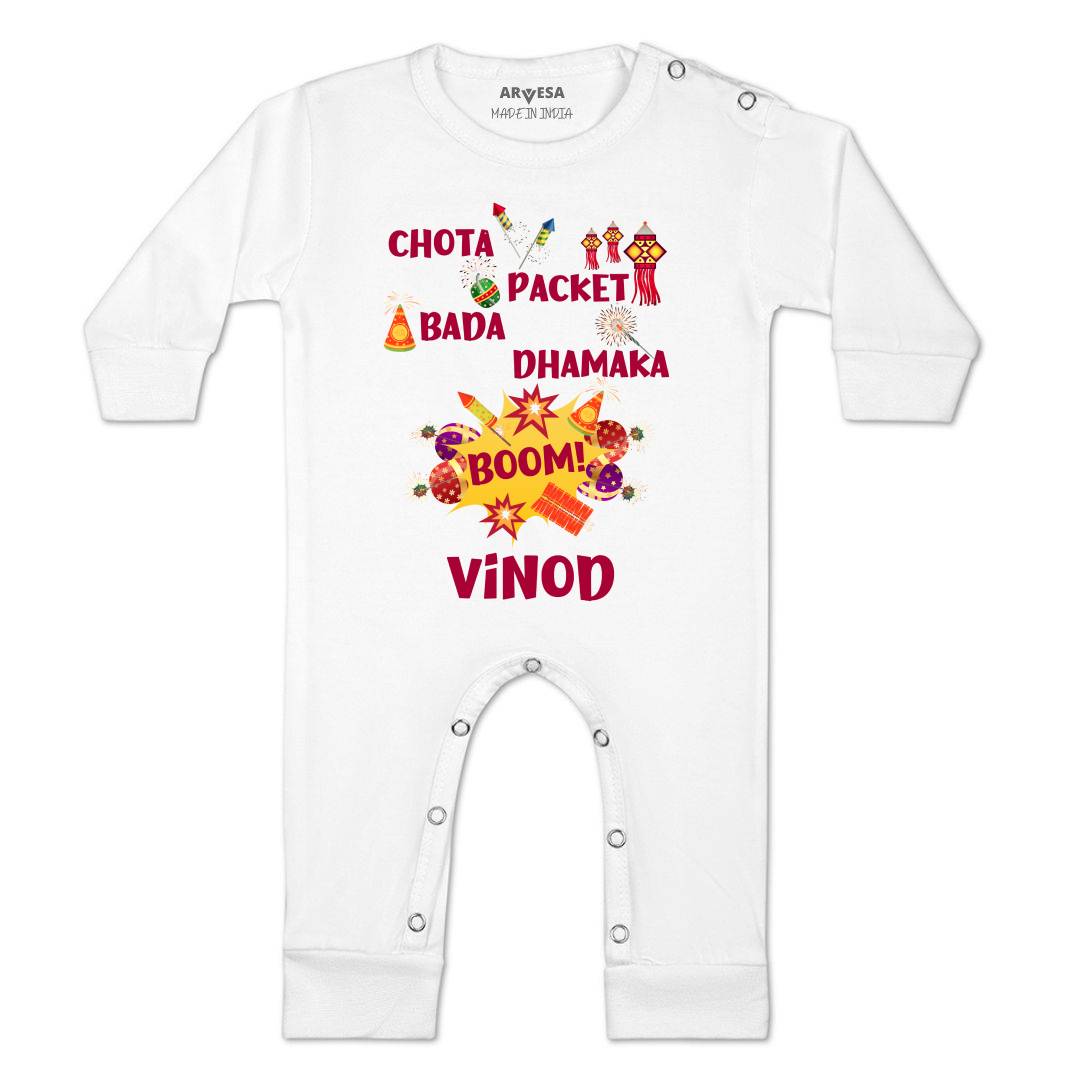 Arvesa My First Diwali  Baby Boy & Girl Dress