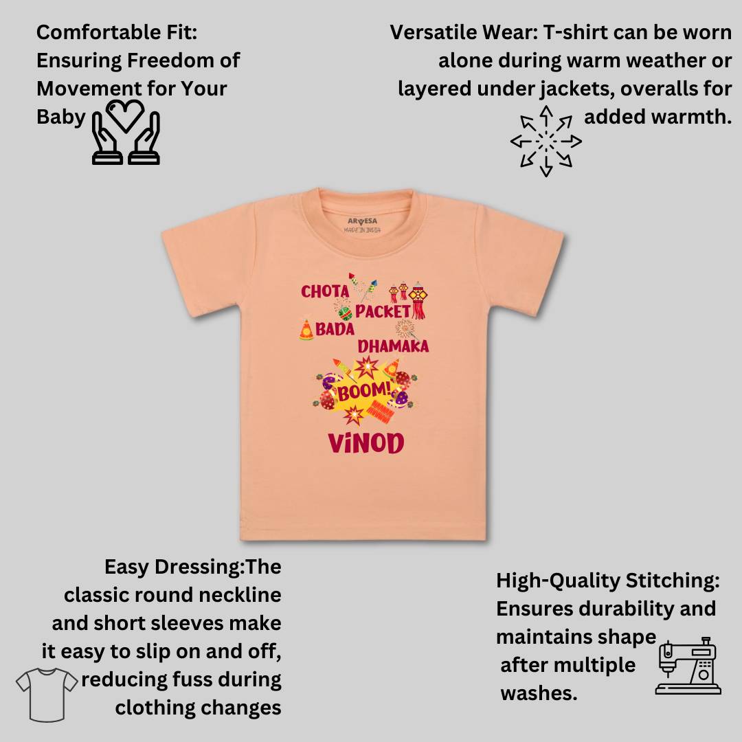 Arvesa My First Diwali  Baby Boy & Girl Dress