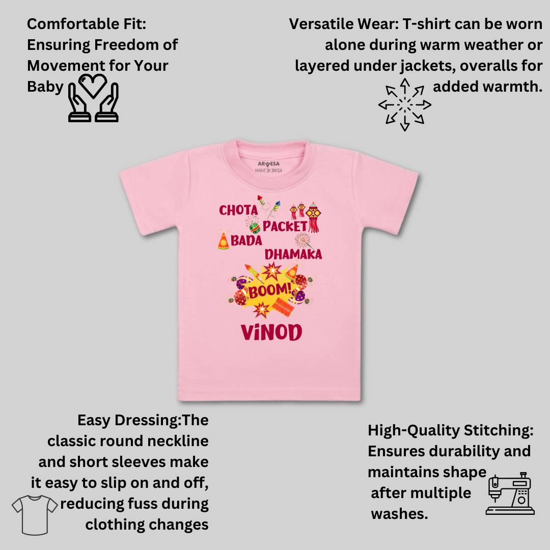 Arvesa My First Diwali  Baby Boy & Girl Dress
