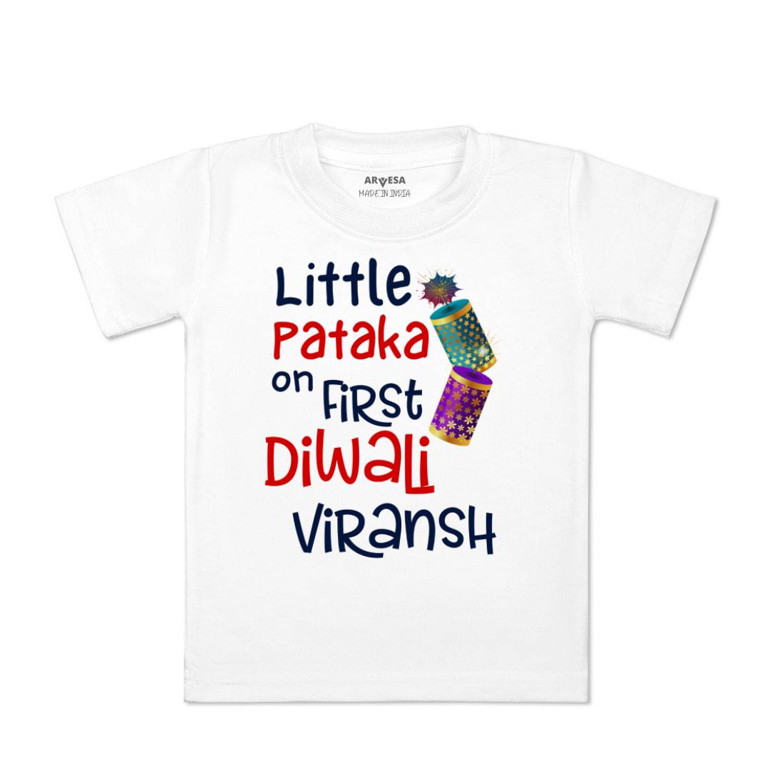 Arvesa My First Diwali  Baby Boy & Girl Dress