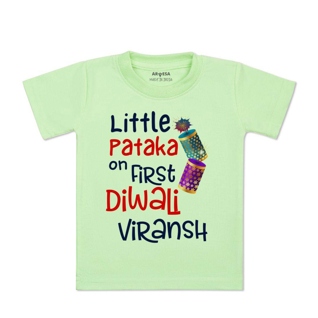 Arvesa My First Diwali  Baby Boy & Girl Dress