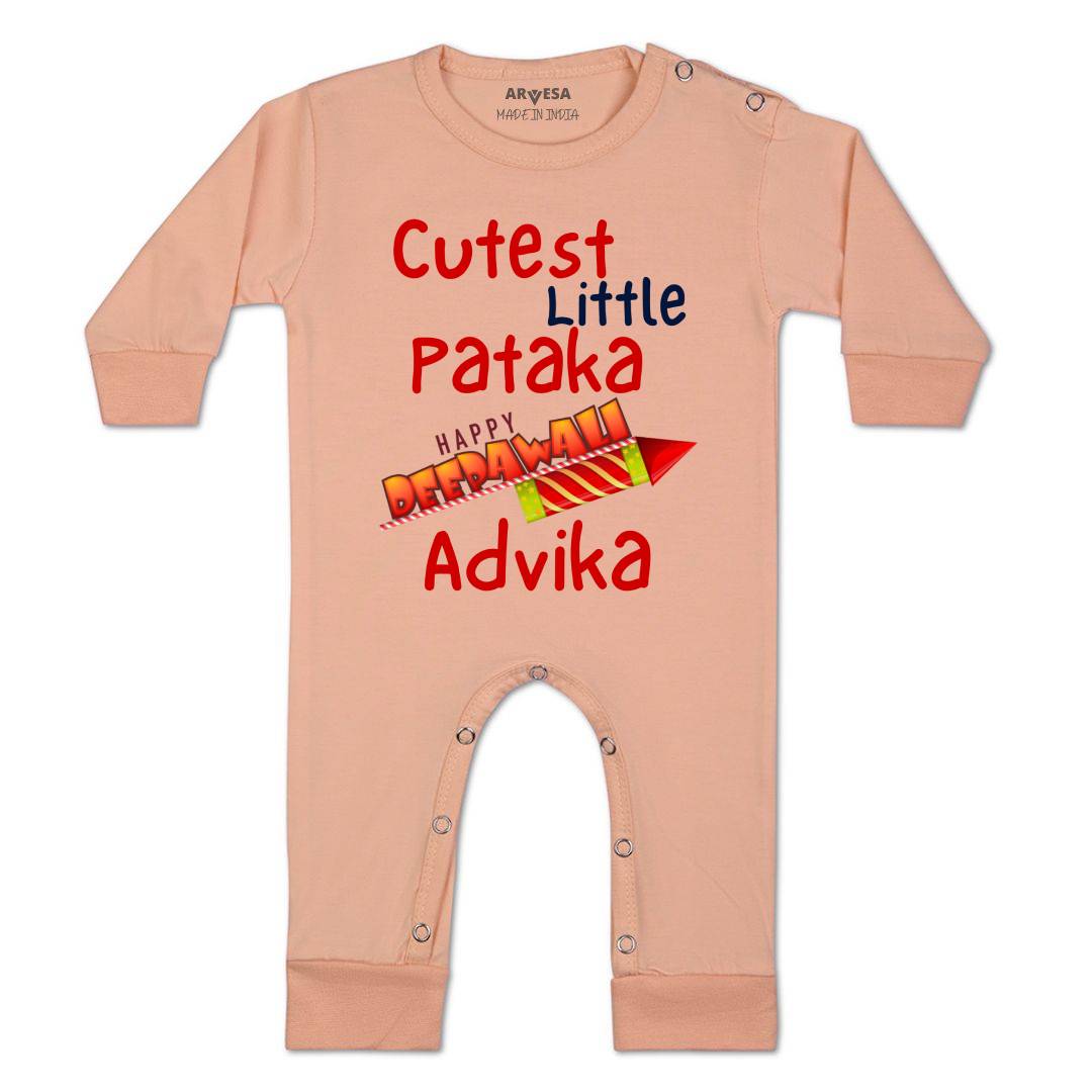 Arvesa My First Diwali  Baby Boy & Girl Dress