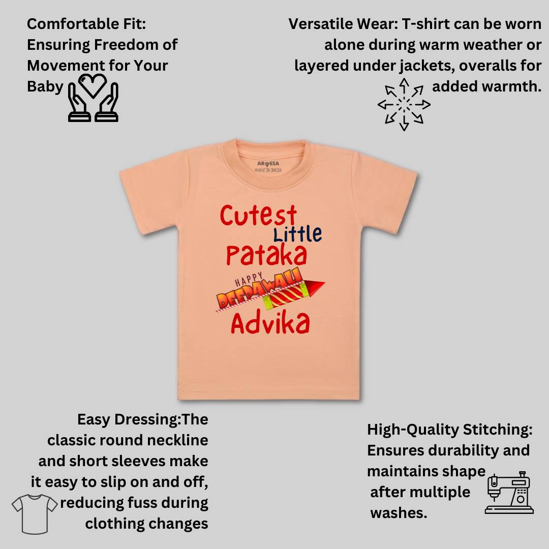 Arvesa My First Diwali  Baby Boy & Girl Dress