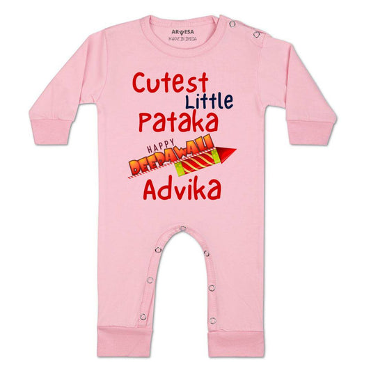 Arvesa My First Diwali  Baby Boy & Girl Dress