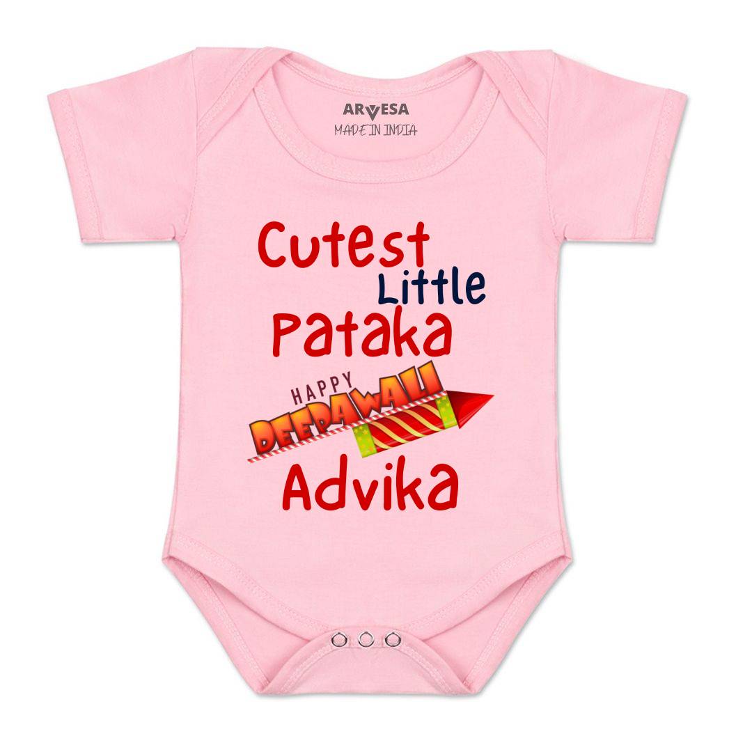 Arvesa My First Diwali  Baby Boy & Girl Dress