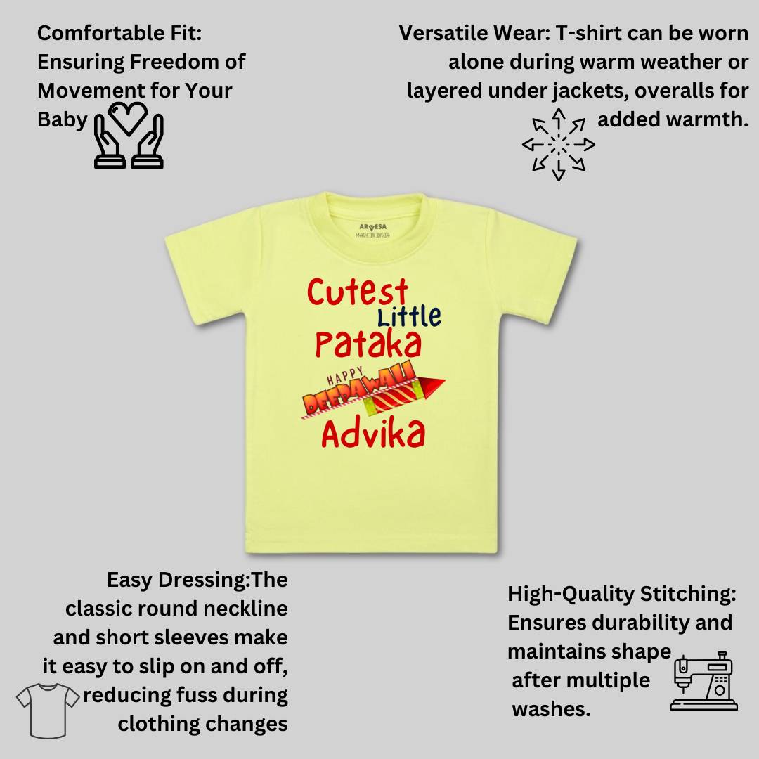 Arvesa My First Diwali  Baby Boy & Girl Dress