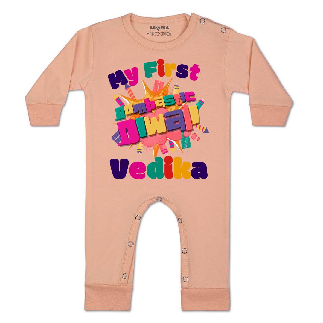 Arvesa My First Diwali  Baby Boy & Girl Dress