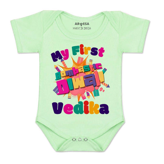 Arvesa My First Diwali  Baby Boy & Girl Dress