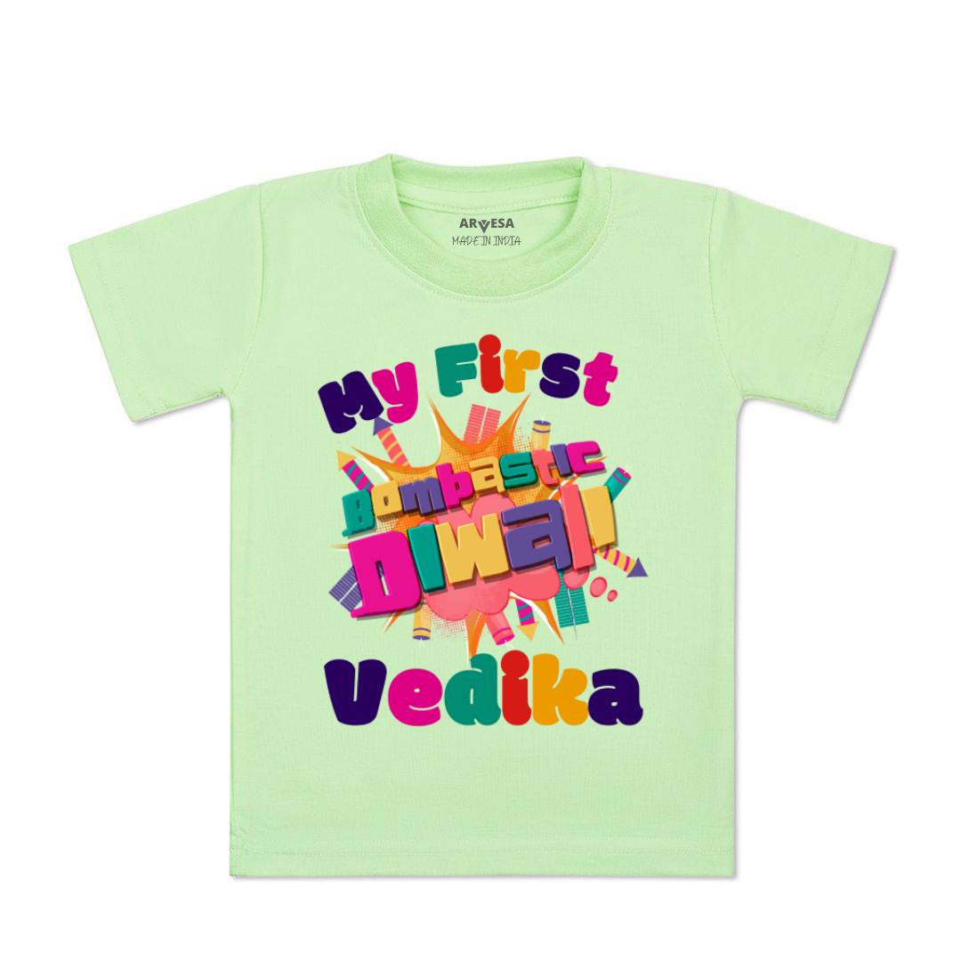 Arvesa My First Diwali  Baby Boy & Girl Dress
